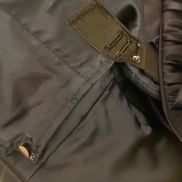 NWT Mikael Aghal Navy formal corset gown size 6 - Picture 7 of 7